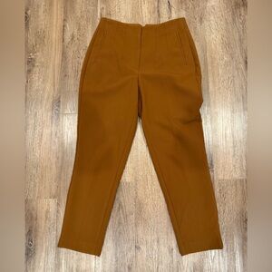 Nine West Rich Brown Tapered Pants